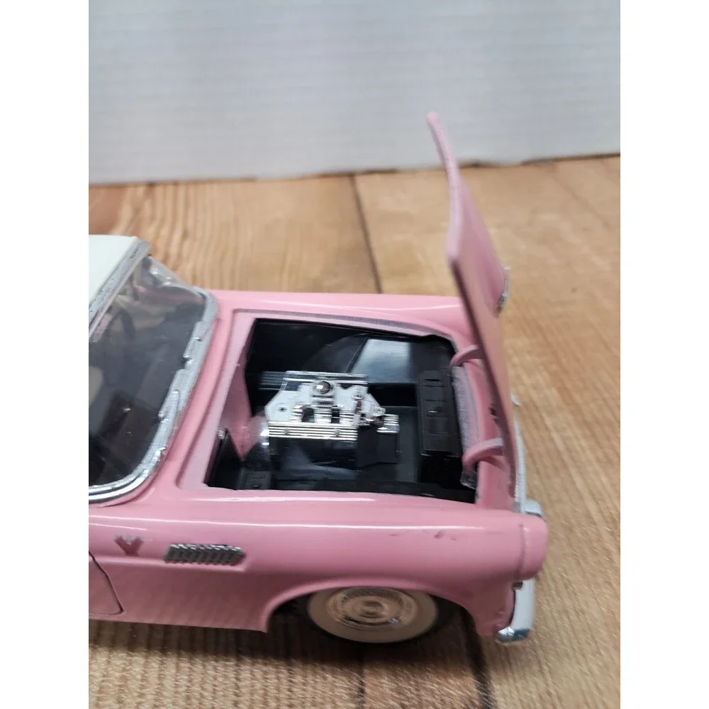1955 FORD THUNDERBIRD pink diecast Superior Sunnyside classic toy car 1:24